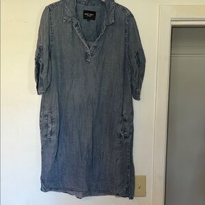 Velvet Heart Denim Blue Mini Dress